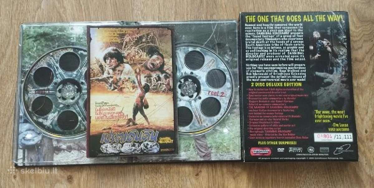 Cannibal Holocaust Limited Edition Dvd Box Set - nuotraukos Nr. 2