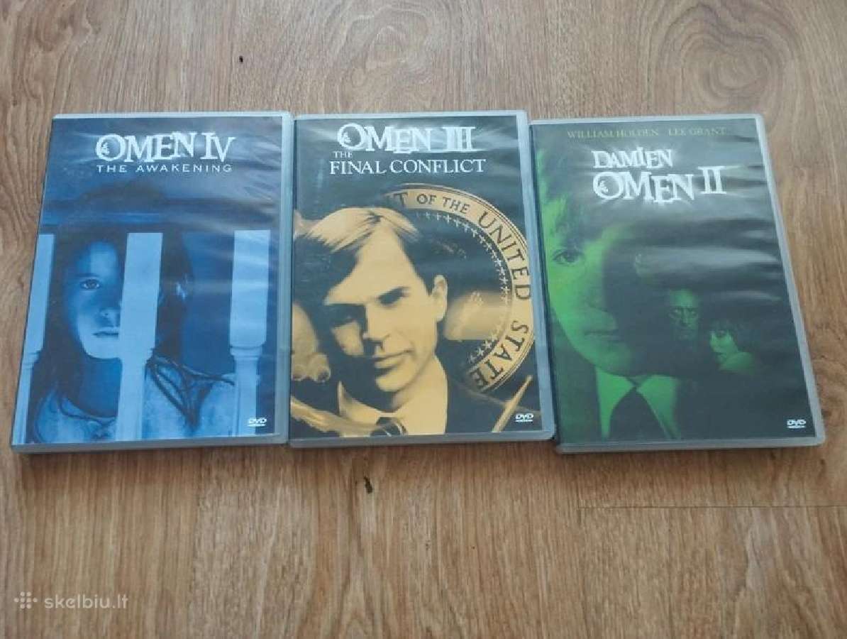 Omen 2-4 Dalys Dvd