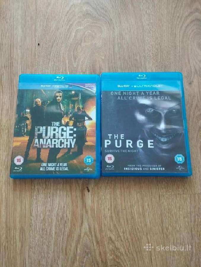 Purge Blu Rays