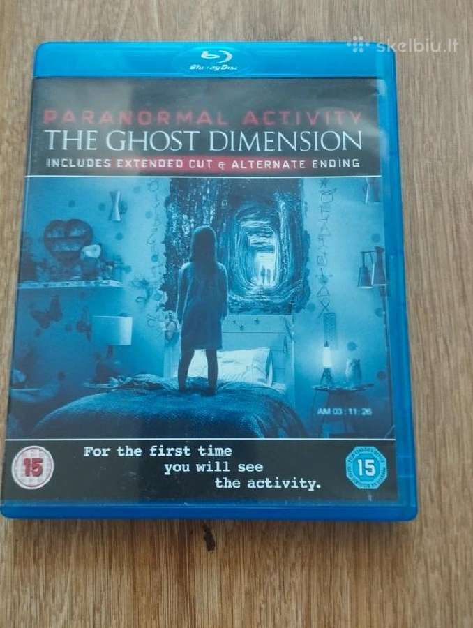 Paranormal activity: The Ghost Dimension Blu Ray