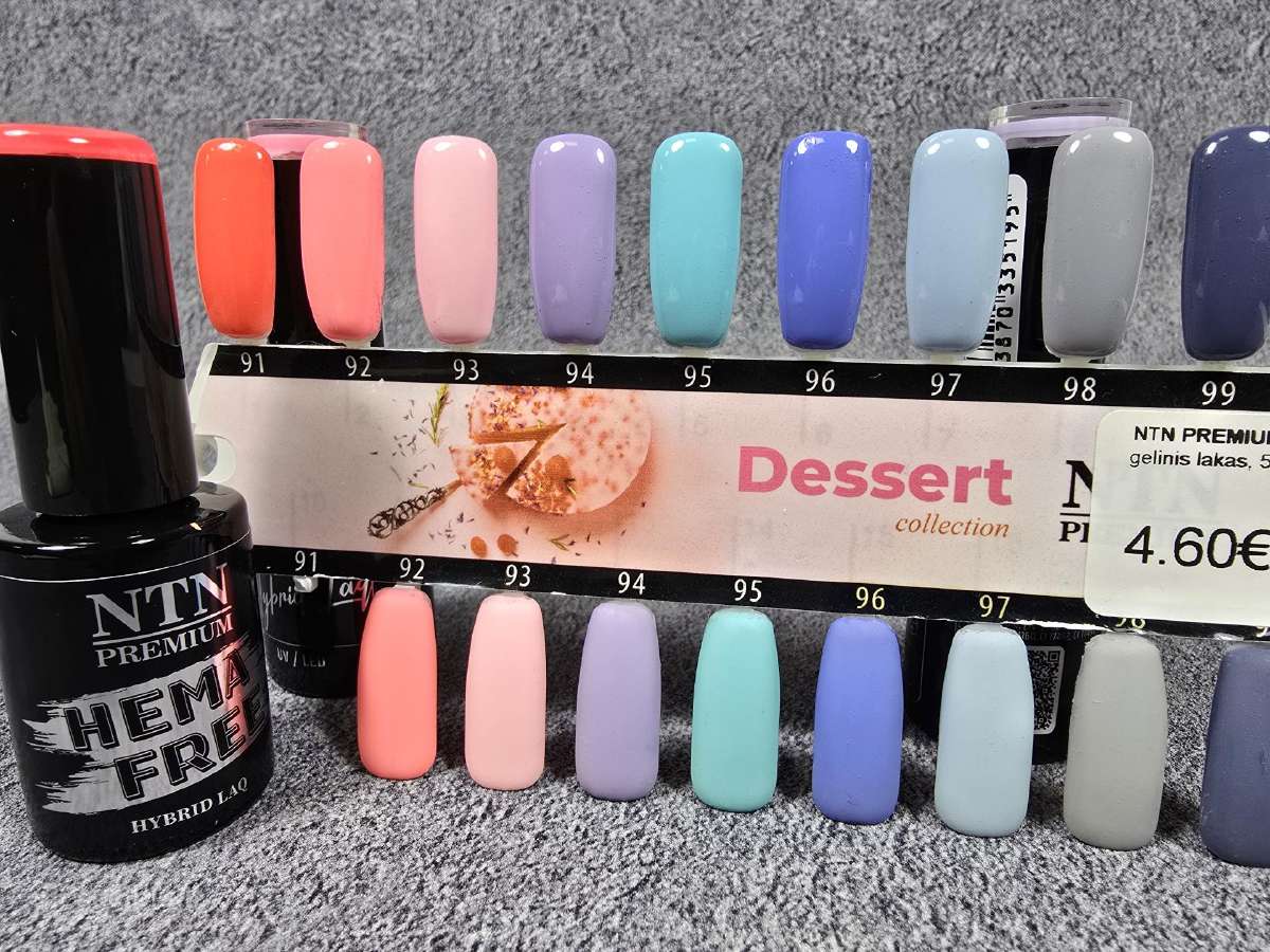 Ilgalaikis gelinis lakas Ntn Premium Dessert