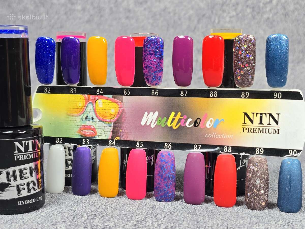 Gelinis lakas Ntn Premium Multicolor kolekcija