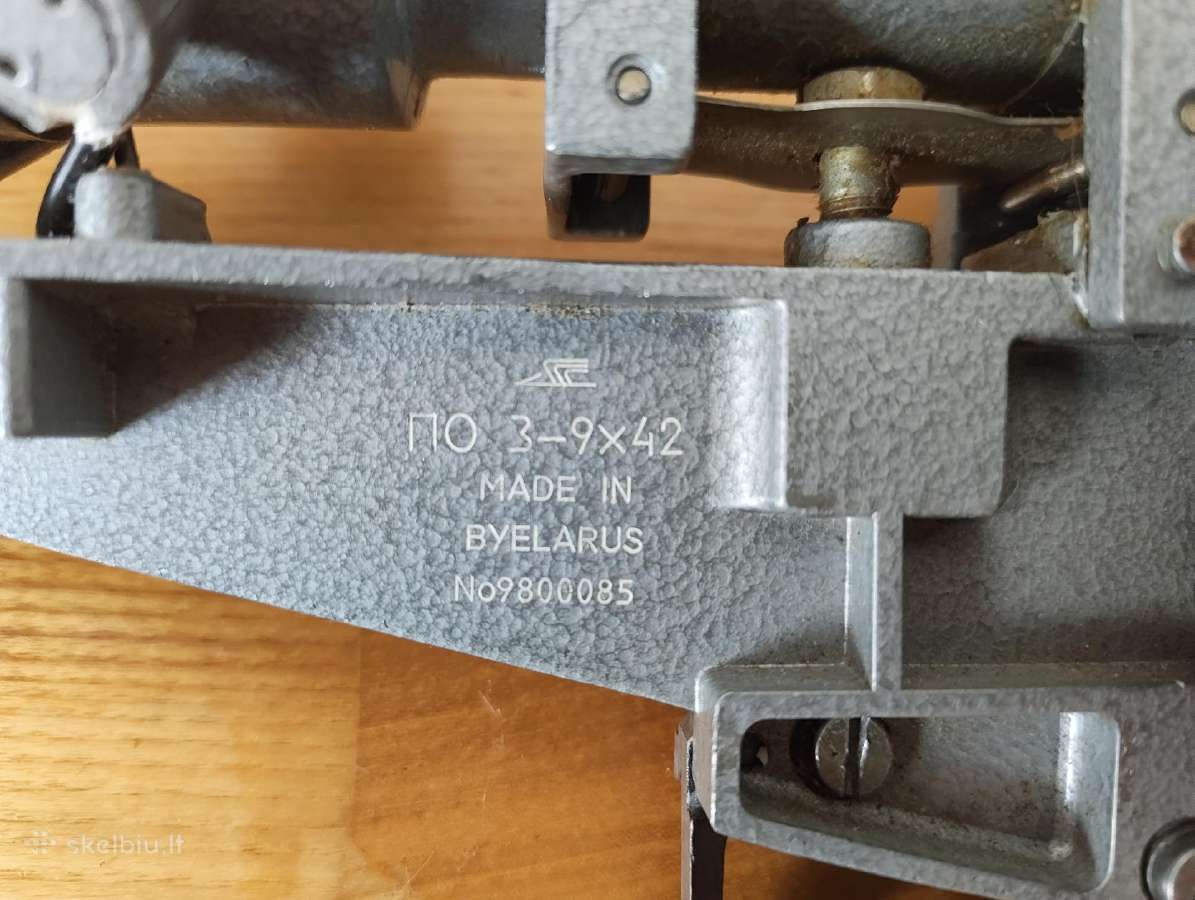 Belovo po 3-9x42 optika - nuotraukos Nr. 2