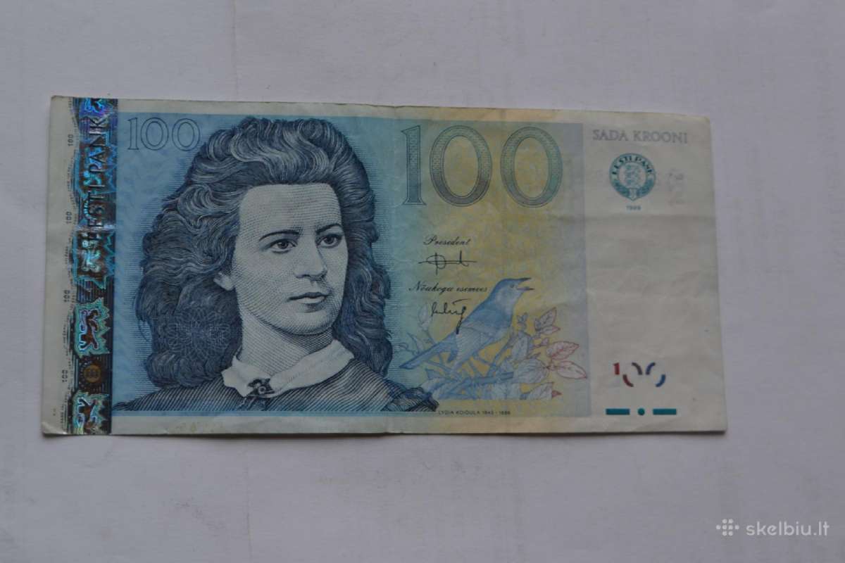 100 Estijos kronu 1999 m.