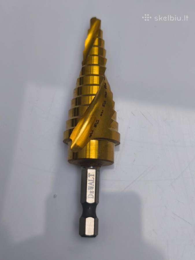 Dewalt Dwa1786ir Titaninis pakopinis grąžtas metal - nuotraukos Nr. 7