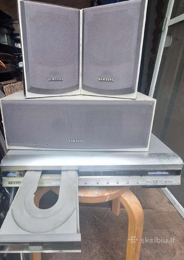 Samsung Ht-dl200 namų kino sistema su kolonėlėmis