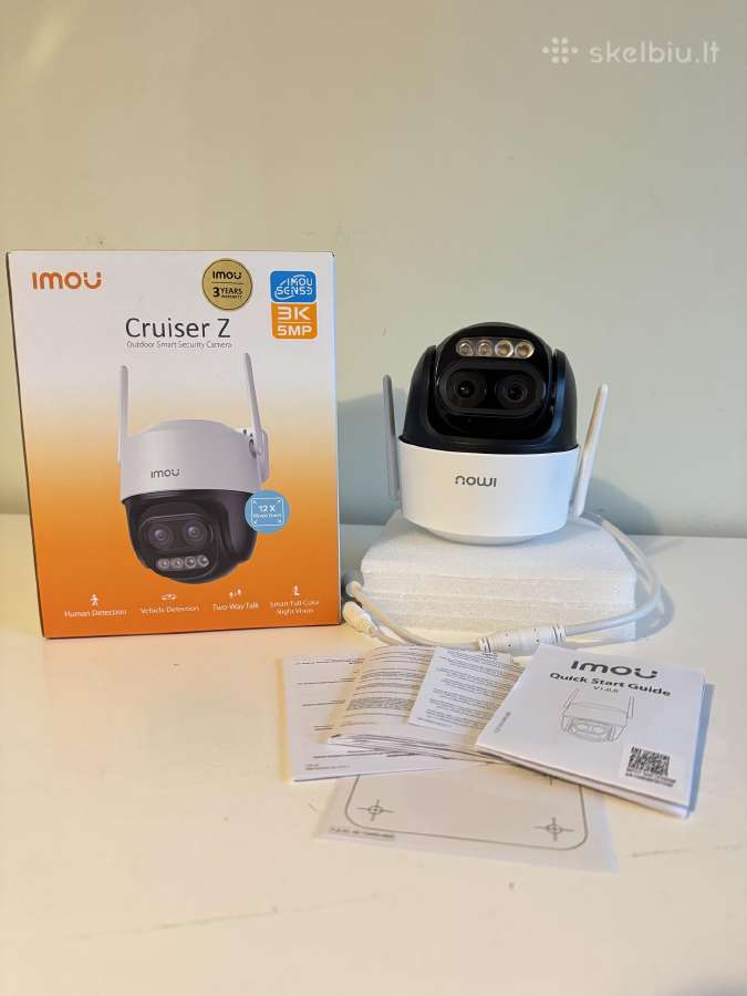 Imou WiFi lauko kamera + garantija