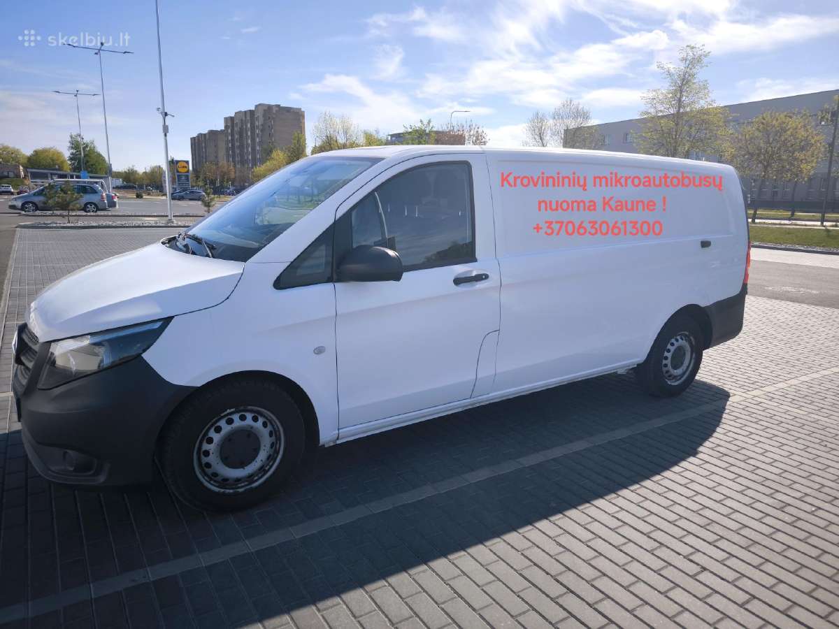 Krovininių mikroautobusų nuoma Kaune - nuotraukos Nr. 2