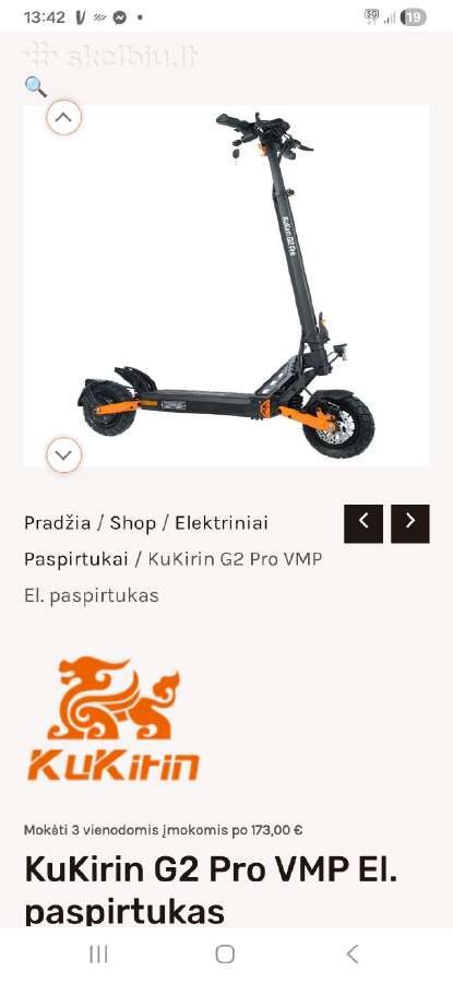 Paspirtukas - nuotraukos Nr. 3
