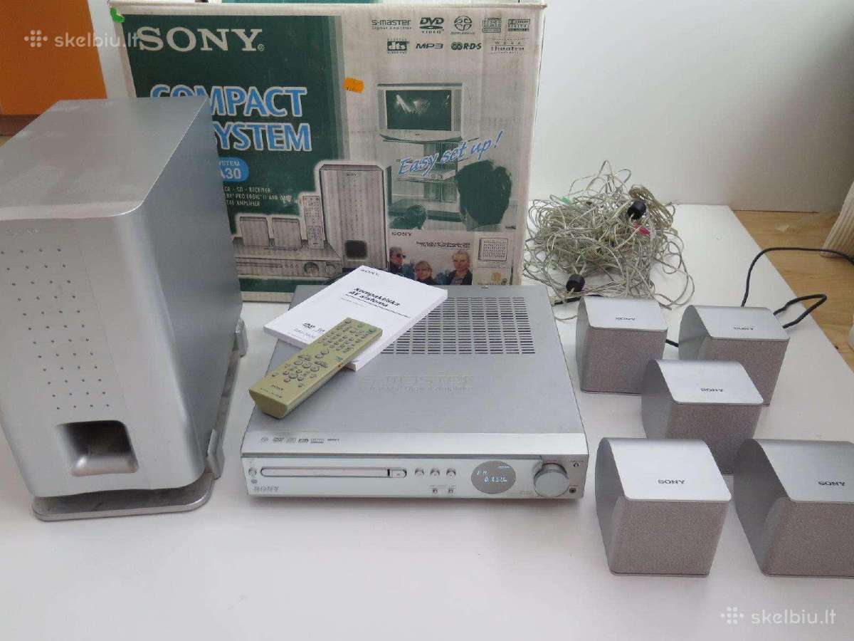 Sony Dvd Super Audio CD Mp3 namų kino sistema