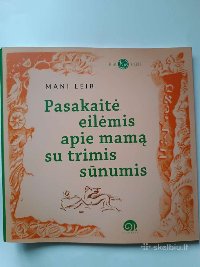 Pasakaitė eilėmis apie mamą su trimis sūnumis