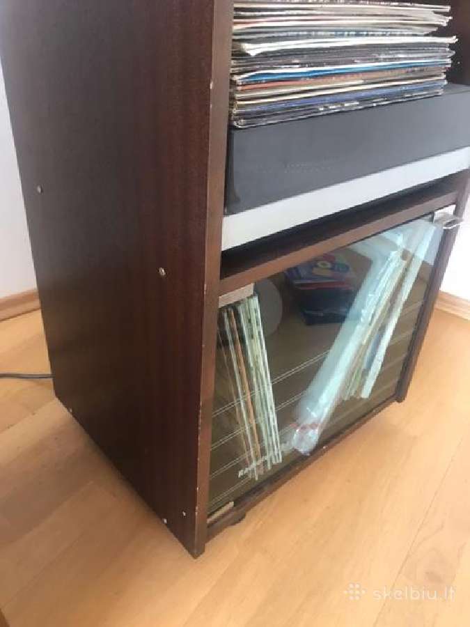 Retro spintelė grotuvui ir plokštelėms - nuotraukos Nr. 2