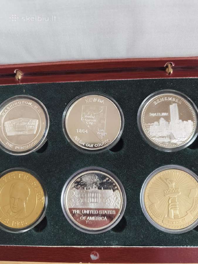 Atminimo medaliai JAV. - nuotraukos Nr. 3