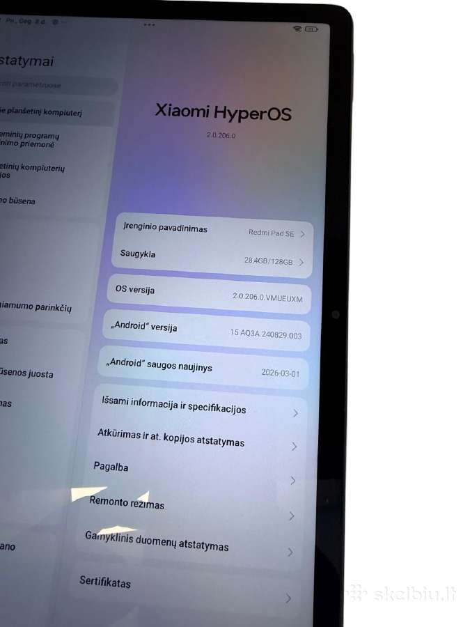 Xiaomi Redmi Pad Se + 3 mėn. garantija - nuotraukos Nr. 5