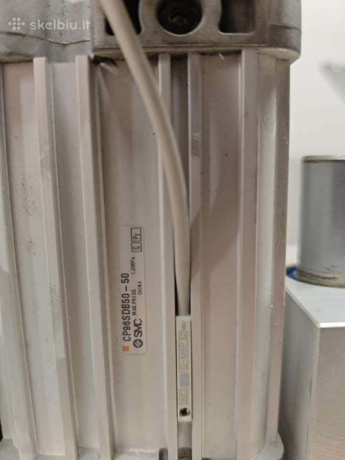 Pneumatinis presas, 50mm eiga, iki 200kg - nuotraukos Nr. 2