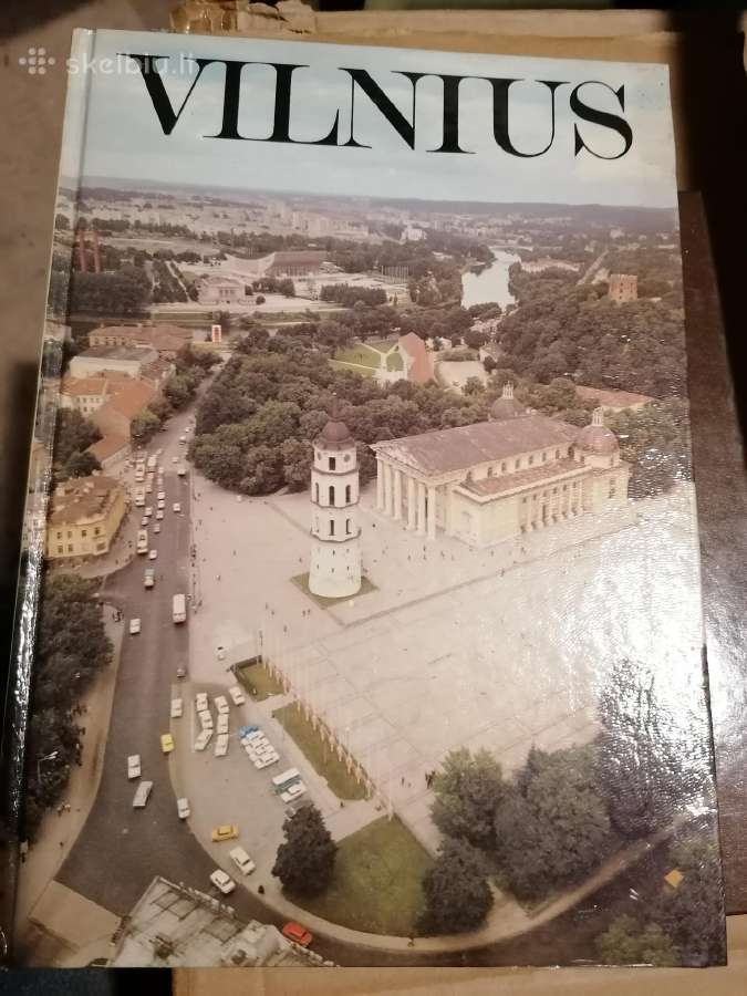 Knyga albumas apie Vilniu