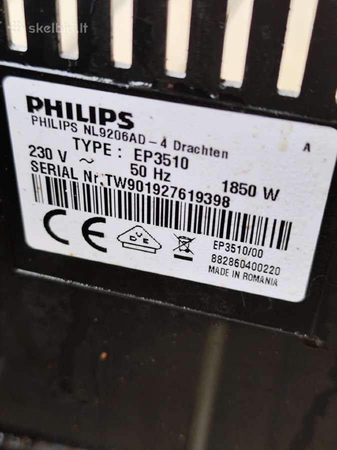 Automatinis kavos aparatas Philips - nuotraukos Nr. 11