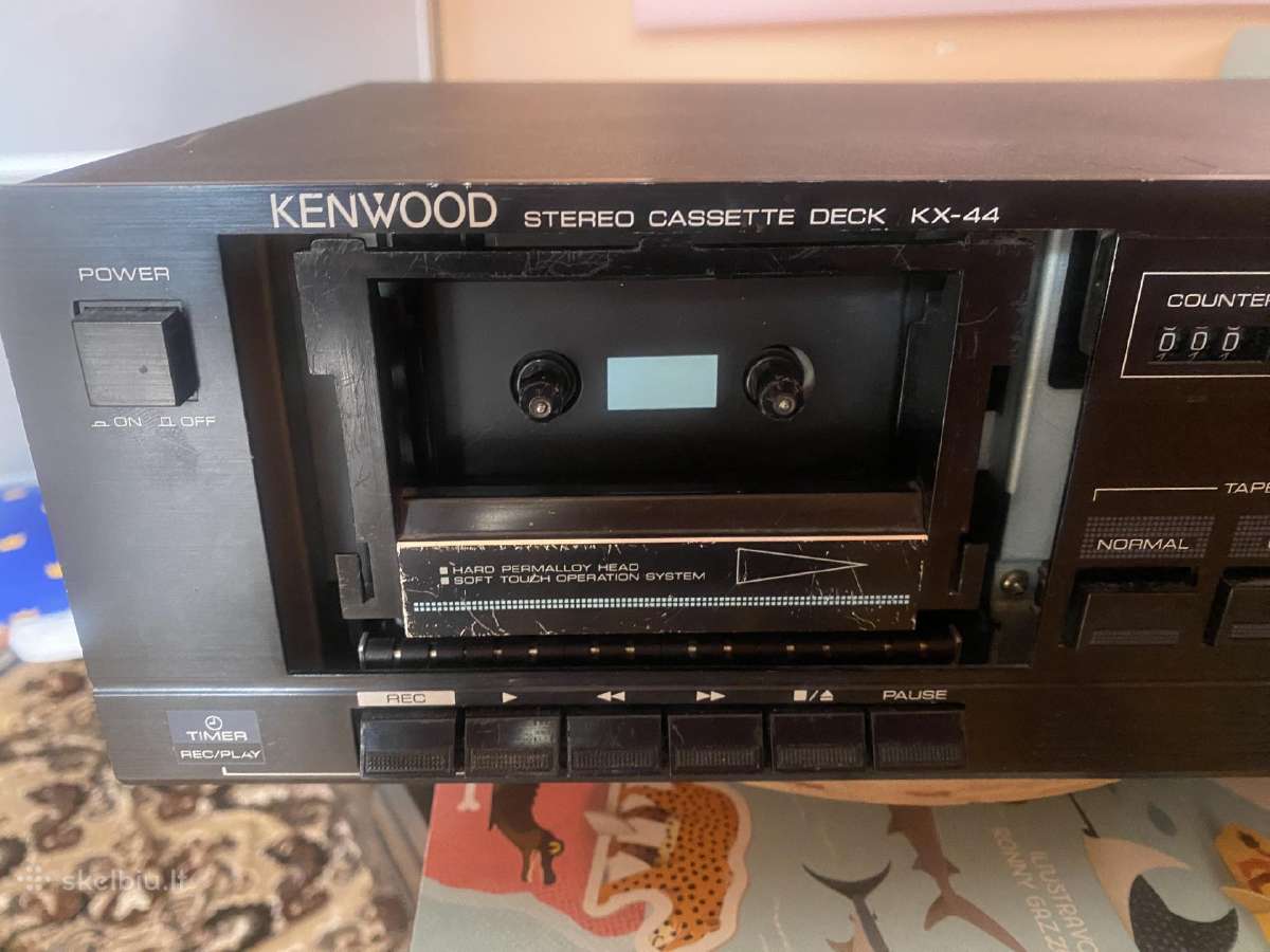 Kasetine deka kenwood kx-44 - nuotraukos Nr. 2