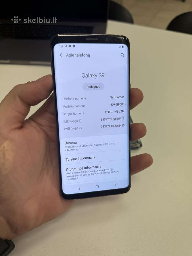 Samsung S9 - nuotraukos Nr. 3