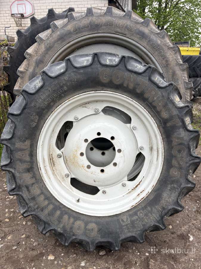 Siaurieji traktoriaus ratai 13,6r48 12,4r32 - nuotraukos Nr. 11