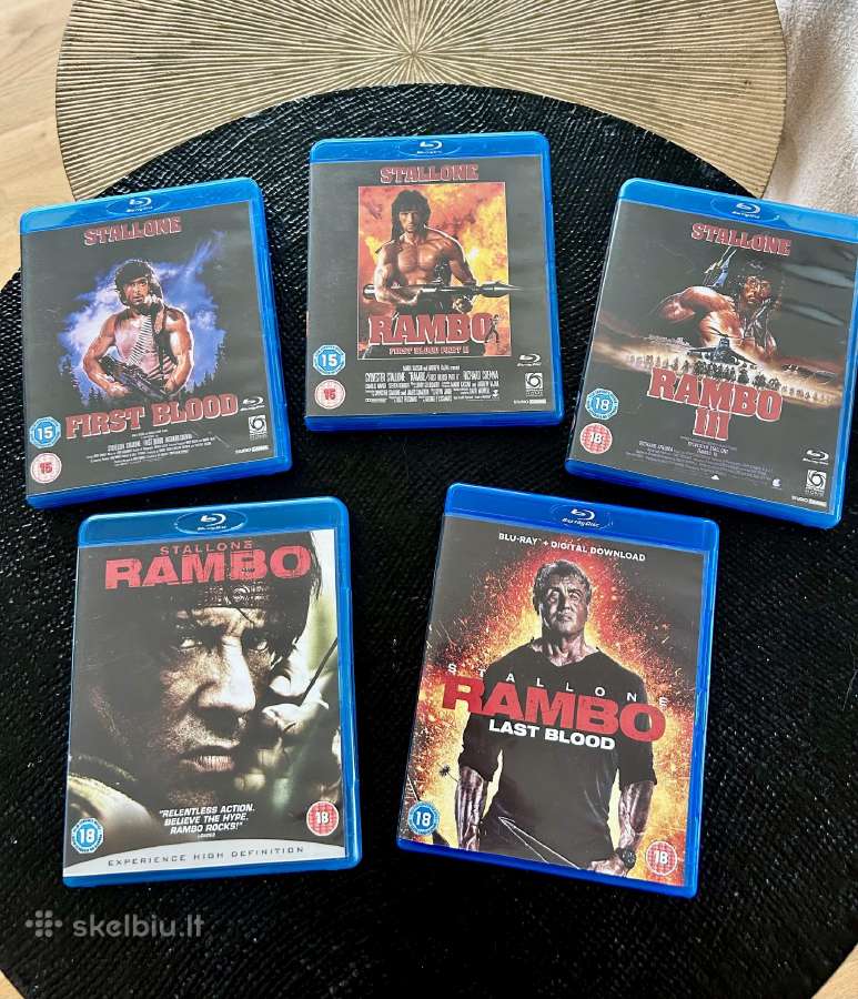 Rambo Blu ray kolekcija