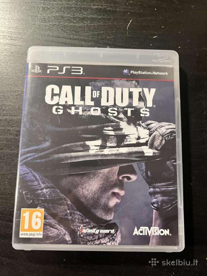 Call of Duty rinkinys PS3 3 žaidimai