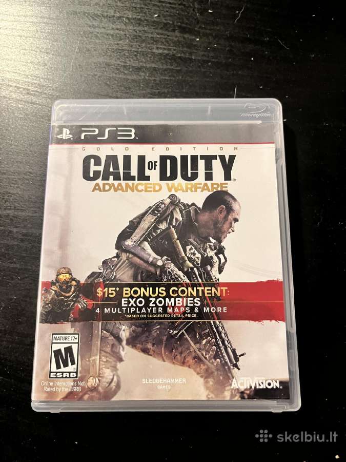 Call of Duty rinkinys PS3 3 žaidimai - nuotraukos Nr. 2