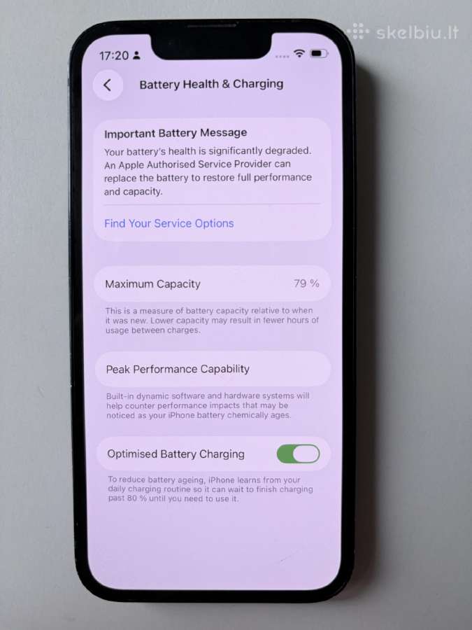 iPhone 13 mini 128 GB Dark Blue/ tamsiai mėlynas - nuotraukos Nr. 5