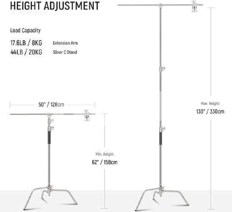 Neewer 330cm C-stand