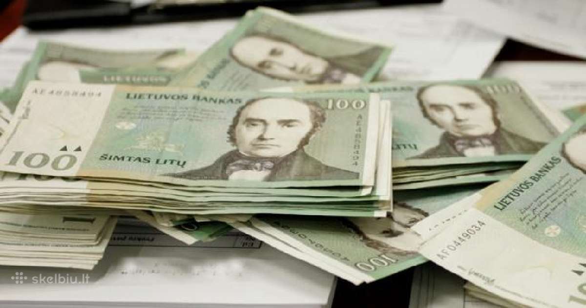 Mūsų paskolos = Jūsų finansinių problemų pabaiga