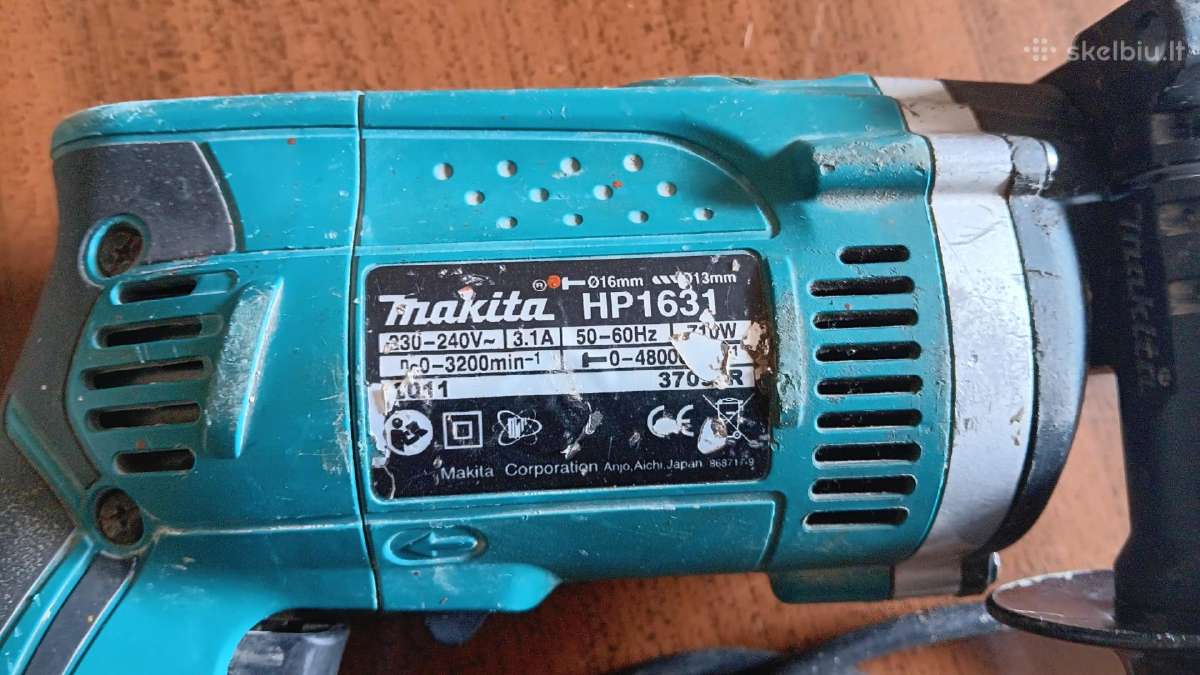 Elektrinis smūginis suktukas Makita