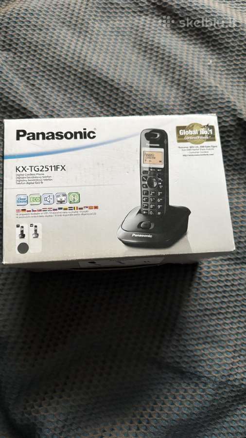 Panasonic belaidinis telefonas naujas