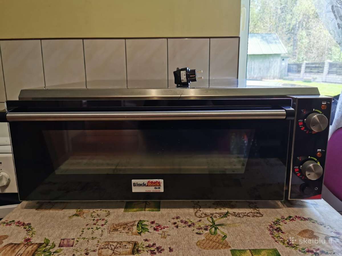 Mažai naudota profesionali krosnis Black Rockgrill