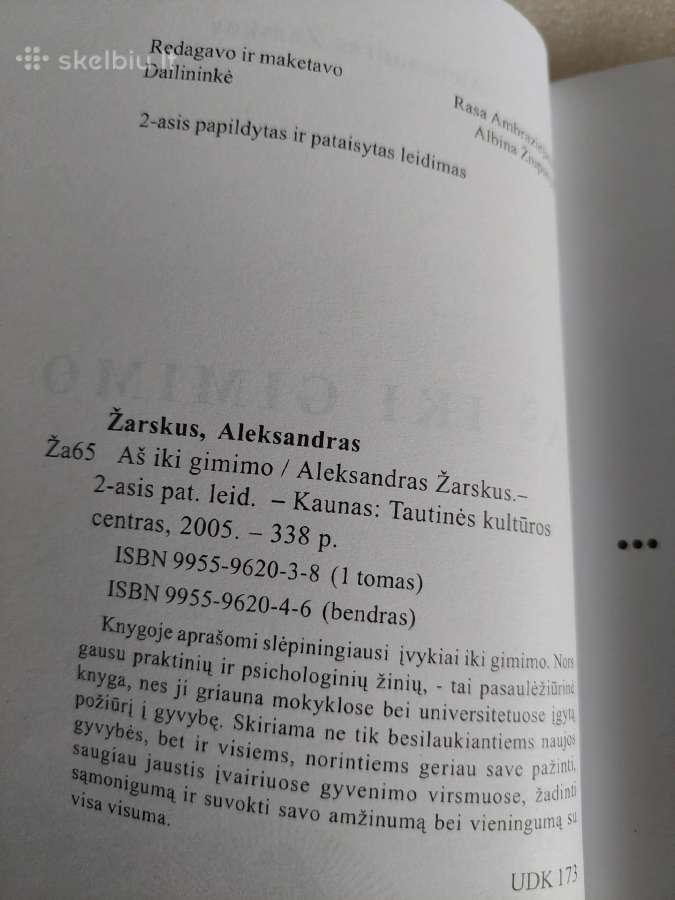 Aš iki gimimo - nuotraukos Nr. 3