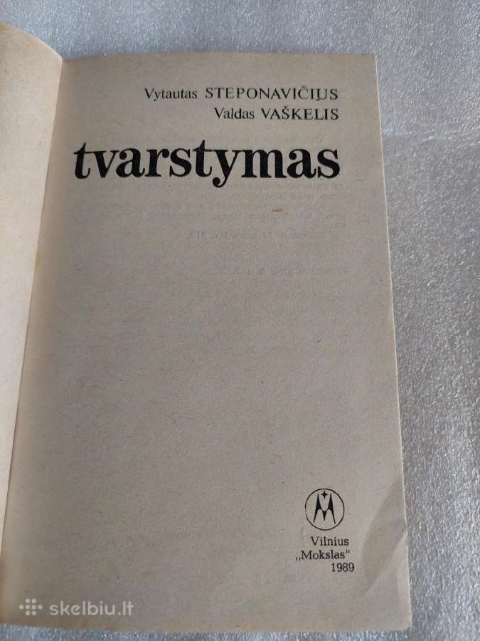 Tvarstymas - nuotraukos Nr. 2