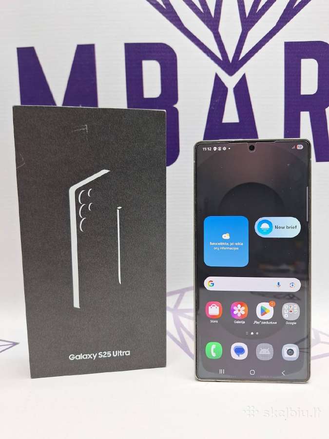 Samsung S25 Ultra (12/256gb). Siunčiame