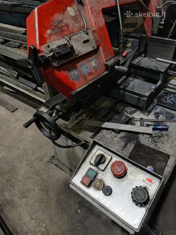 Juostinės pjovimo staklės Bomar Ergonomic 320-250 - nuotraukos Nr. 4