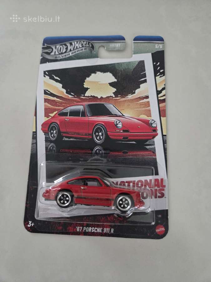 Hot Wheels '67 Porsche 911 R rinkinys - nuotraukos Nr. 2