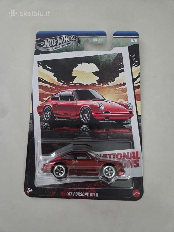 Hot Wheels '67 Porsche 911 R rinkinys - nuotraukos Nr. 3