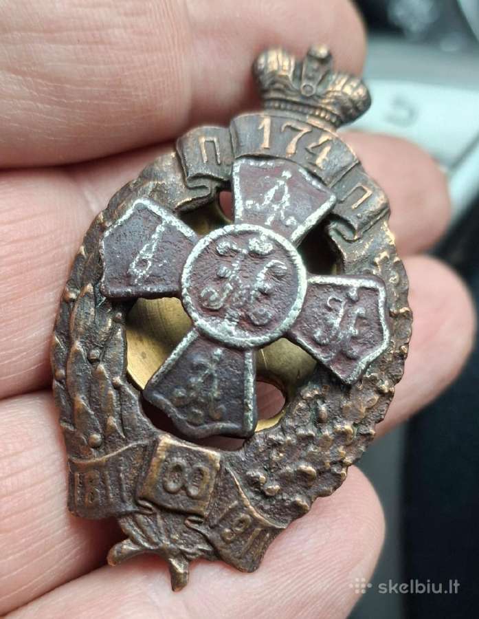 Nikolaj II,174 pestininku pulkas