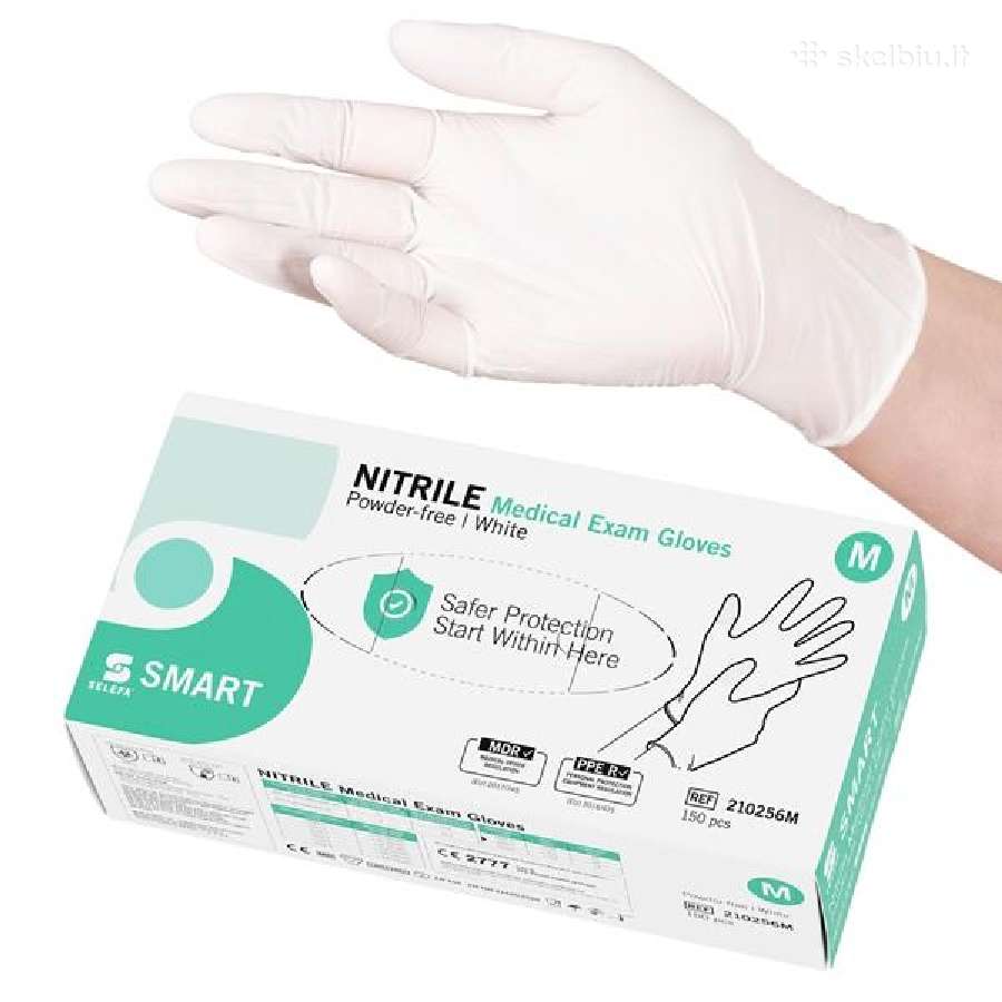 Vienkartinės pirštinės "Nitrile Medical Exam"