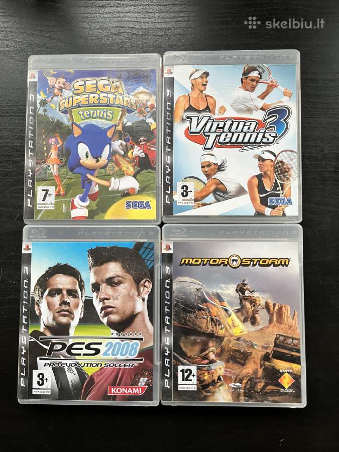 PS3 Sports žaidimų rinkinys 4 žaidimai