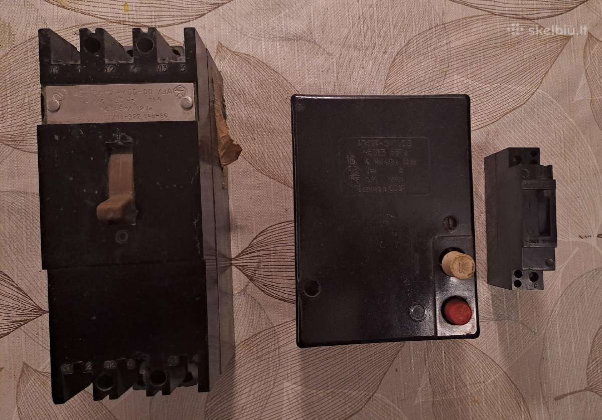 Automatiniai jungikliai Ap50, Ae2056, Ae1031