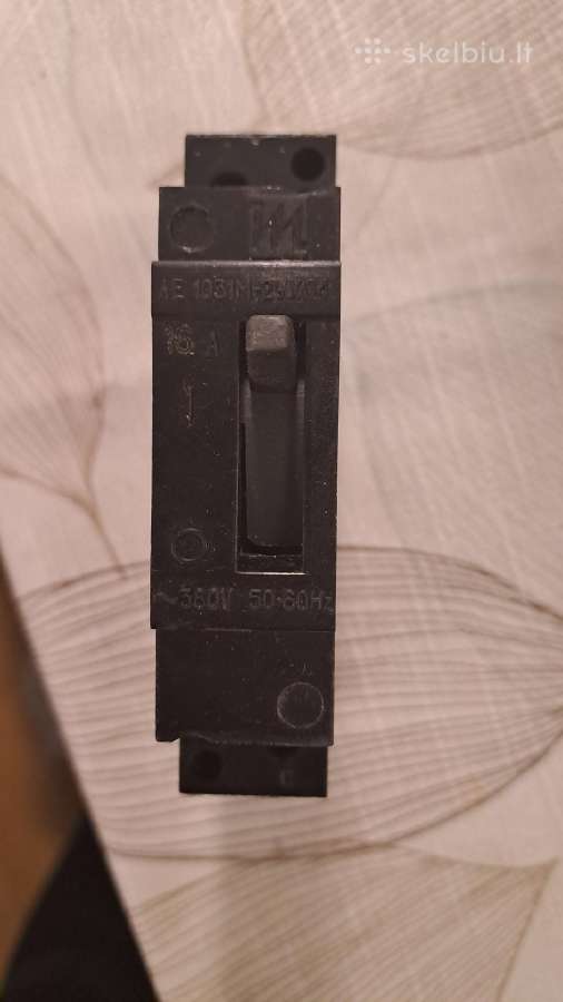 Automatiniai jungikliai Ap50, Ae2056, Ae1031 - nuotraukos Nr. 4