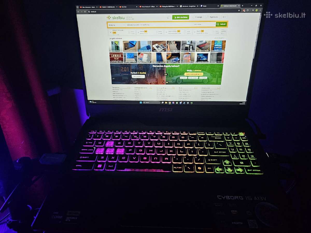 Msi Cyborg 15 Gaming Laptop i7/16gb/rtx4060