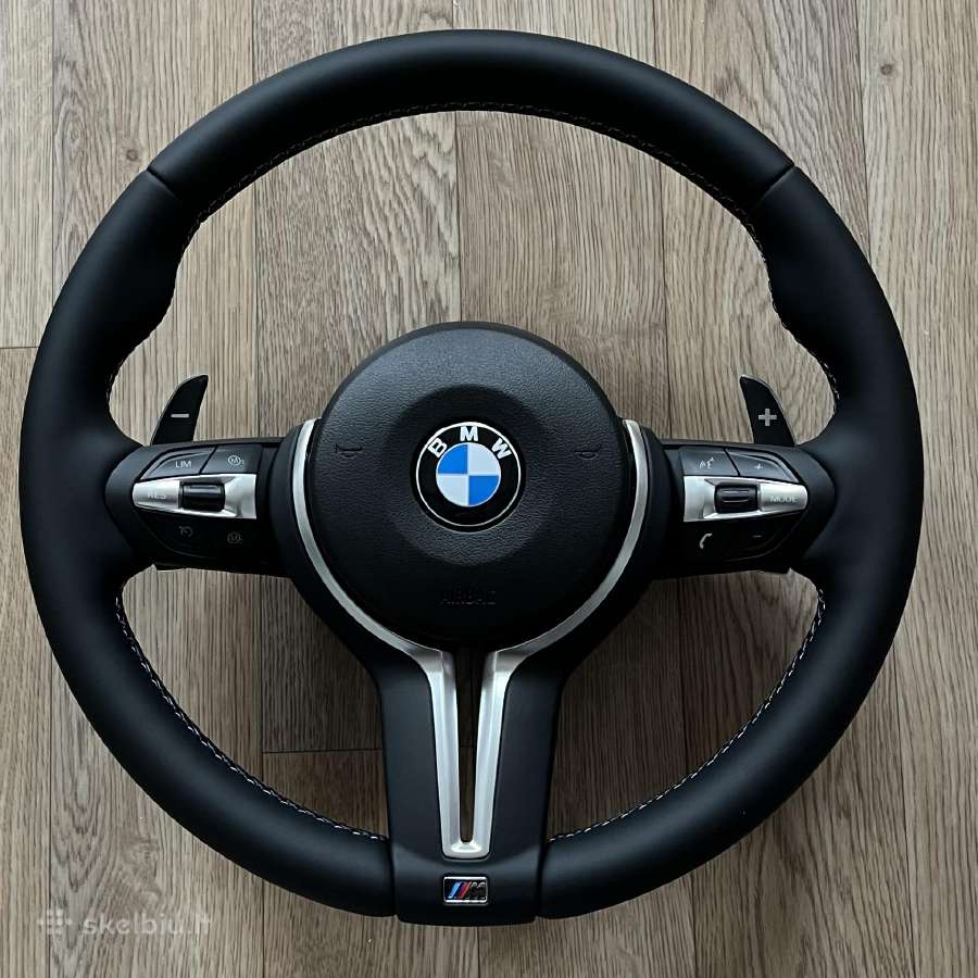 Bmw M Sport vairas su paddle shift F serija