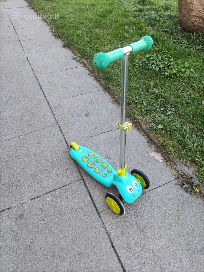 Paspirtukas Mookie Scootiebug Sponge