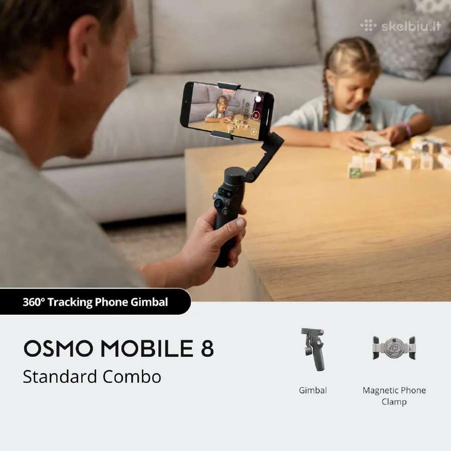 Dji Osmo Mobile 8 Standard Kaina91€ Turime vietoje