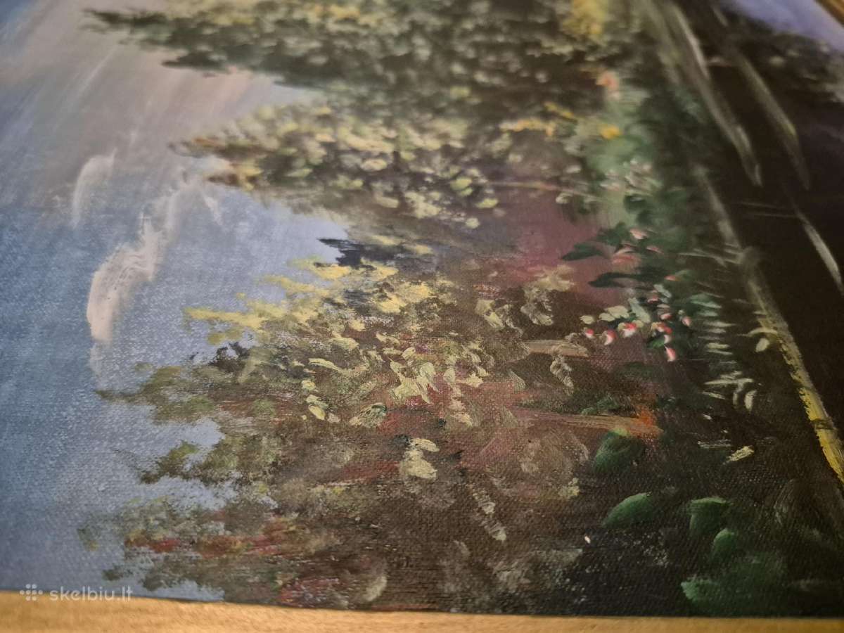 Autentiškas kūrinys ant drobės - nuotraukos Nr. 8