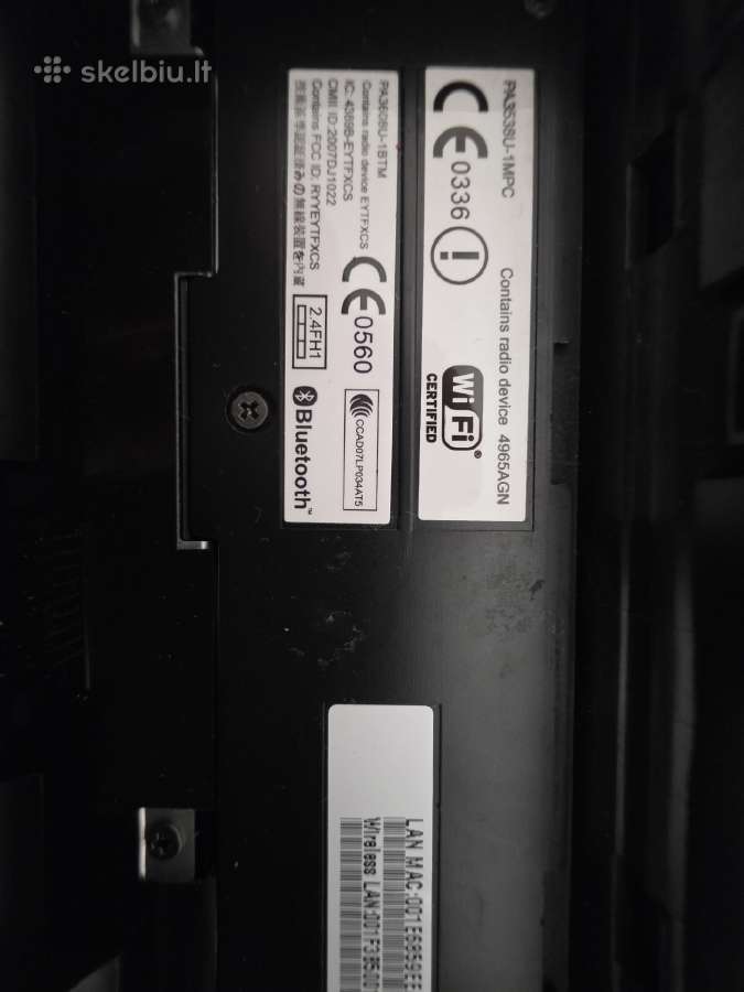 Toshiba Satellite P300 - nuotraukos Nr. 11